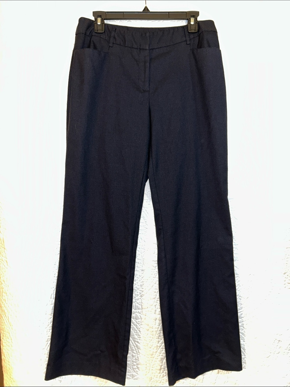 Apt. 9 Women's Navy Wide-Leg Dress Pants